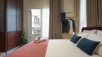 Lost on the Stairs,with Balcony | Premium bedding, down comforters, memory foam beds