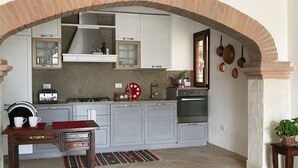 Kaffetrakter/tekoker, kjøleskap, mikrobølgeovn og ovn
