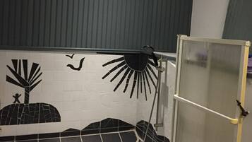 Hair dryer, toilet paper