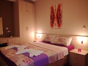 Premium bedding, pillowtop beds, individually decorated