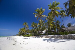 On the beach, white sand - Raha Lodge (Jambiani)