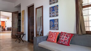 Familien-Suite, 1 Schlafzimmer, Gartenblick