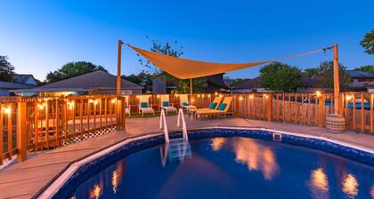 Luxury Home lähellä Lackland & Sea World 5BR 3BA w / Pelihuone