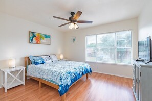 5 chambres, fer et planche à repasser, lit parapluie, Wi-Fi gratuit