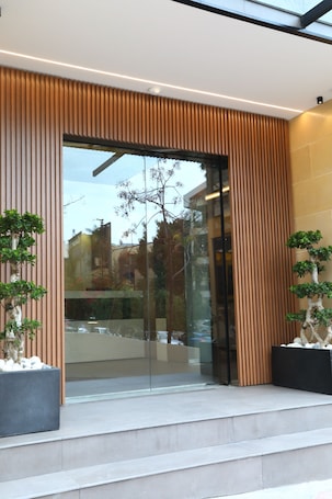 Property entrance. Mateus hotel