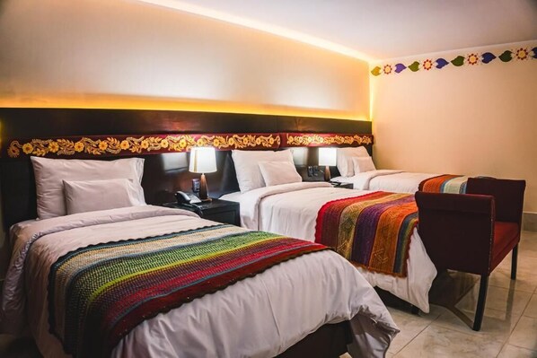 Standard Triple Room, 3 Twin Beds, Balcony | Desk, laptop workspace, blackout drapes, free WiFi