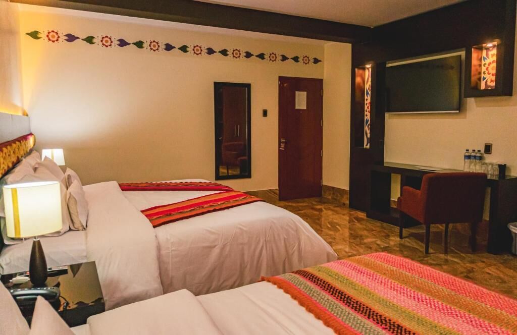 family room | 1 bedroom, desk, laptop workspace, blackout curtains