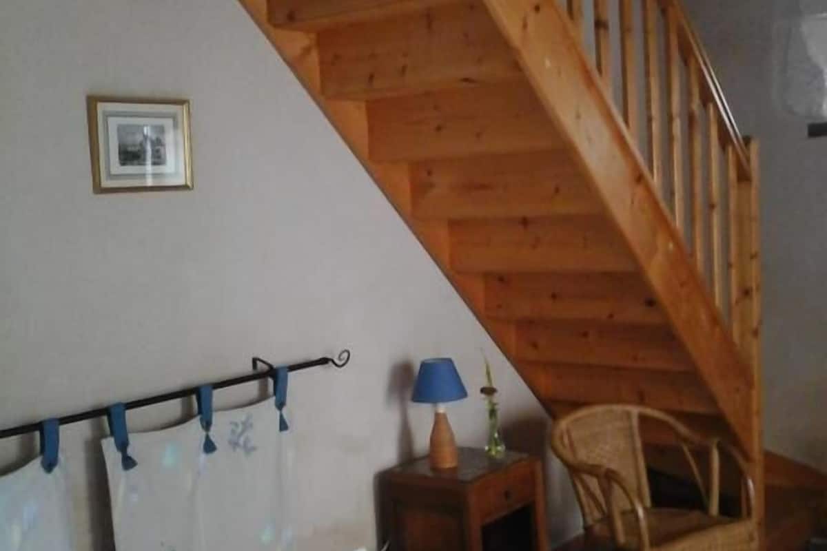 Appartement Duplex Familial, plusieurs lits, non-fumeurs | Literie hypoallergénique, bureau, rideaux occultants