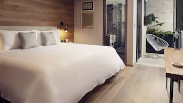 2 間臥室、高級寢具、羽絨被、Select Comfort 床墊
