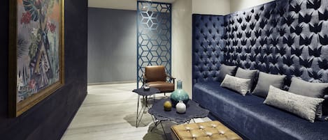 Sala de estar en el lobby