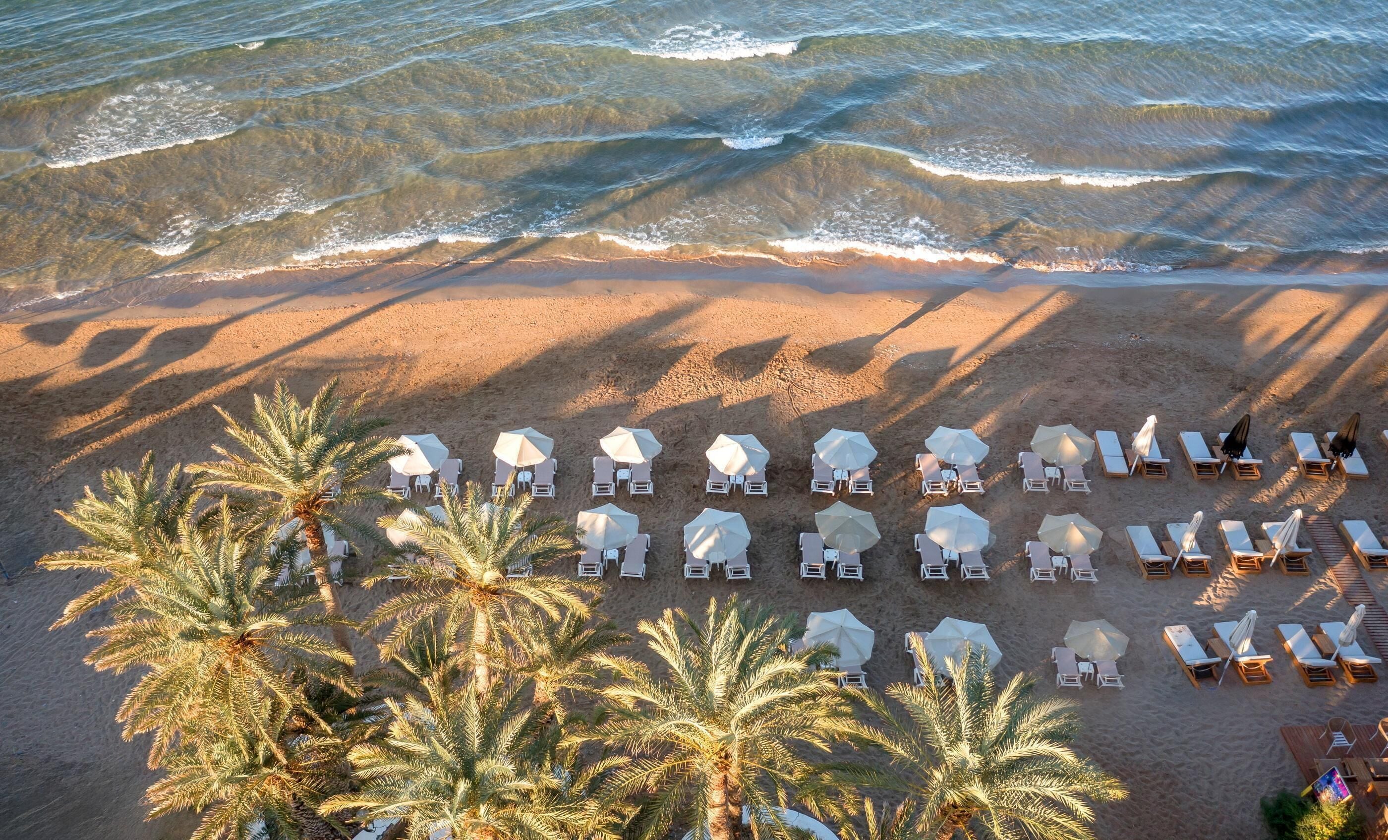 On the beach