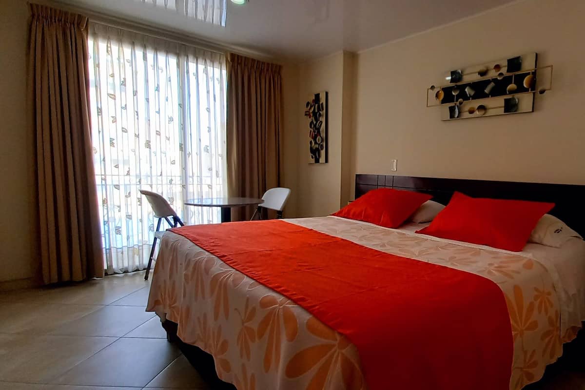 Habitación doble, 1 cama matrimonial, para no fumadores | Wifi gratis