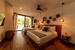 2 habitaciones, wifi gratis y ropa de cama 