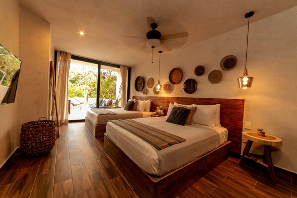 Apartment, 2 Bedrooms | 2 bedrooms, free WiFi, bed sheets - Trinity 202 by Mikitito Rentals (Tulum)