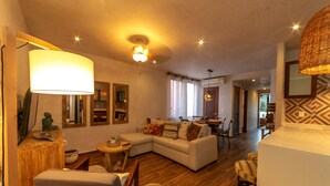 Apartment, 2 Schlafzimmer | Wohnzimmer
