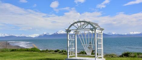 Uitzicht vanuit accommodatie