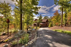 Property grounds - Lux/VIEWS/8min2BR/Spa/Gameroom/Firepit/Paved (Cherry Log)