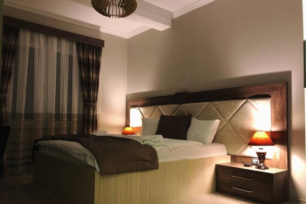 Deluxe-Doppelzimmer, 1 King-Bett, barrierefrei, Gartenblick