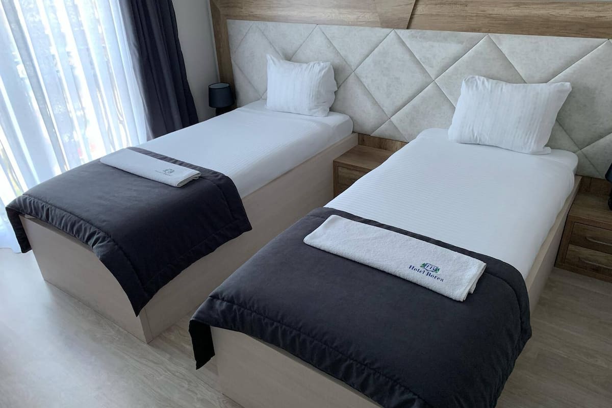 Deluxe Twin Room, 2 Twin Beds, Accessible, Park View | Minibar, in-room safe, individually decorated, individually furnished