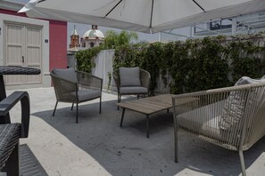 Terrace/patio - Hotel Casa Once (Querétaro)