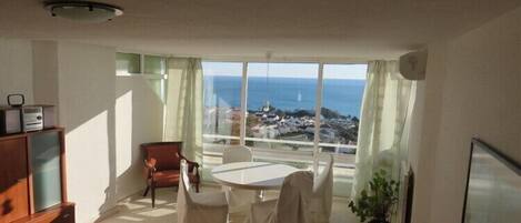 Uitzicht vanuit accommodatie