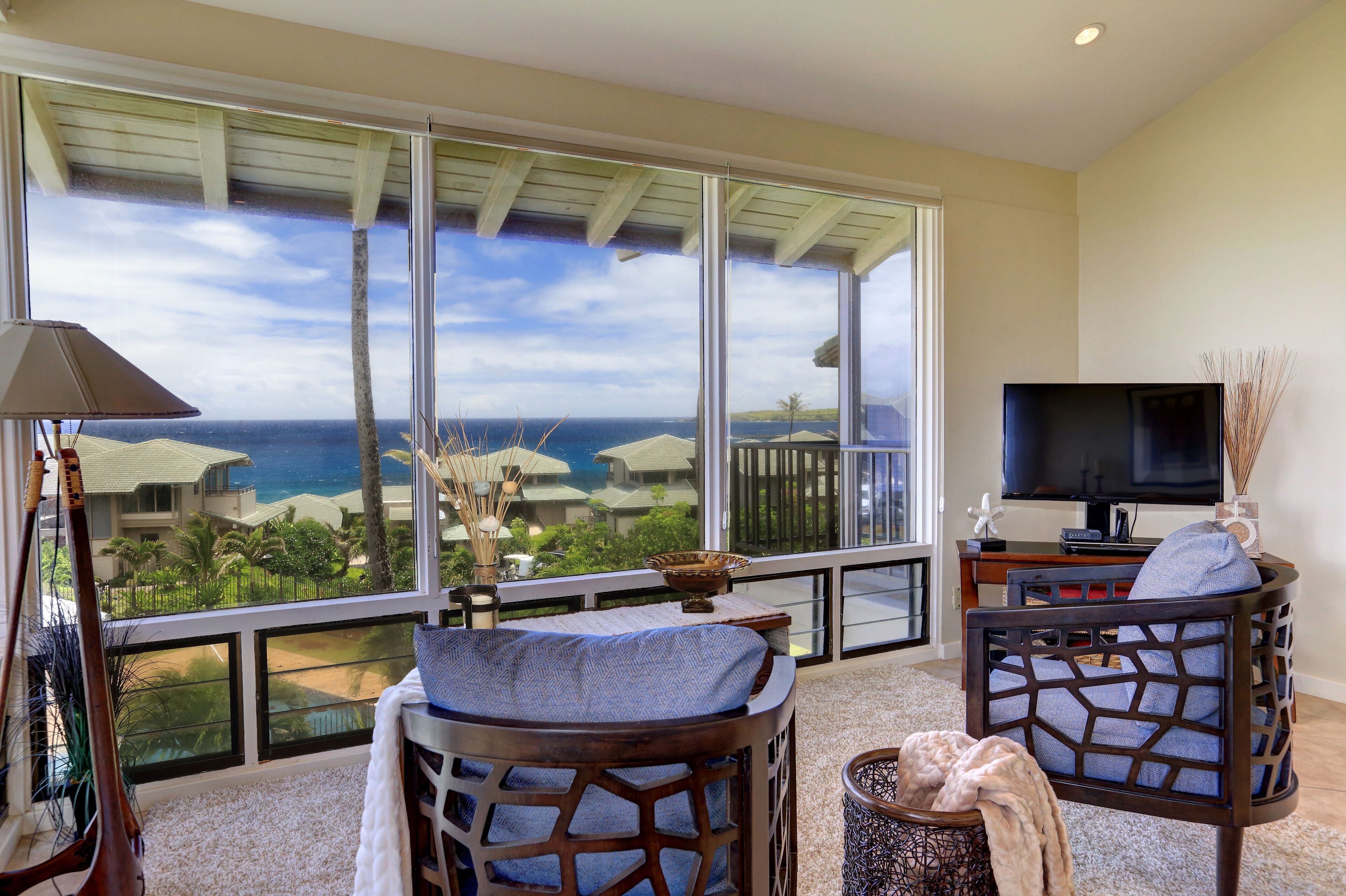 Awesome Ocean Views, 3 Pools and A/C! Kapalua Bay Villa #33G1 - Quam Properties Hawaii