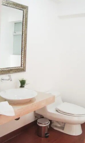 Căn hộ, 1 giường cỡ queen, không hút thuốc | Phòng tắm | Buồng tắm vòi sen, máy sấy tóc, khăn tắm, xà phòng 