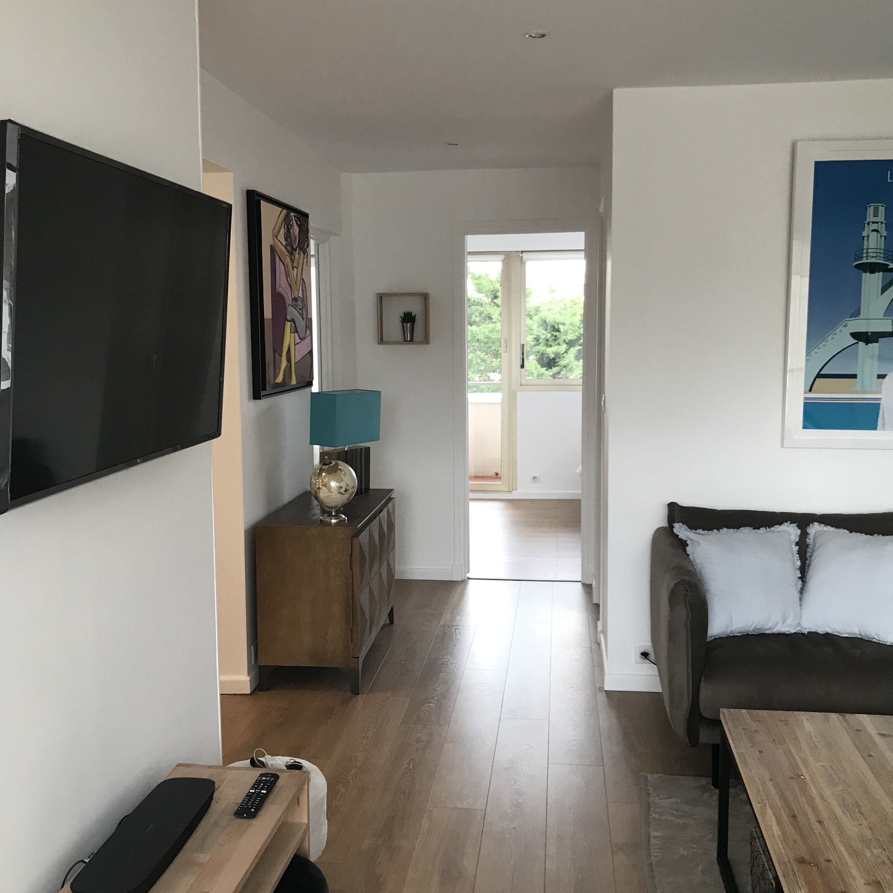 Gallery Apartment 6/7 pers WIFI + COVERED PARKING