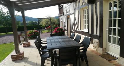 Maison normande, proche DEAUVILLE<br>Un seul animal est accepté .