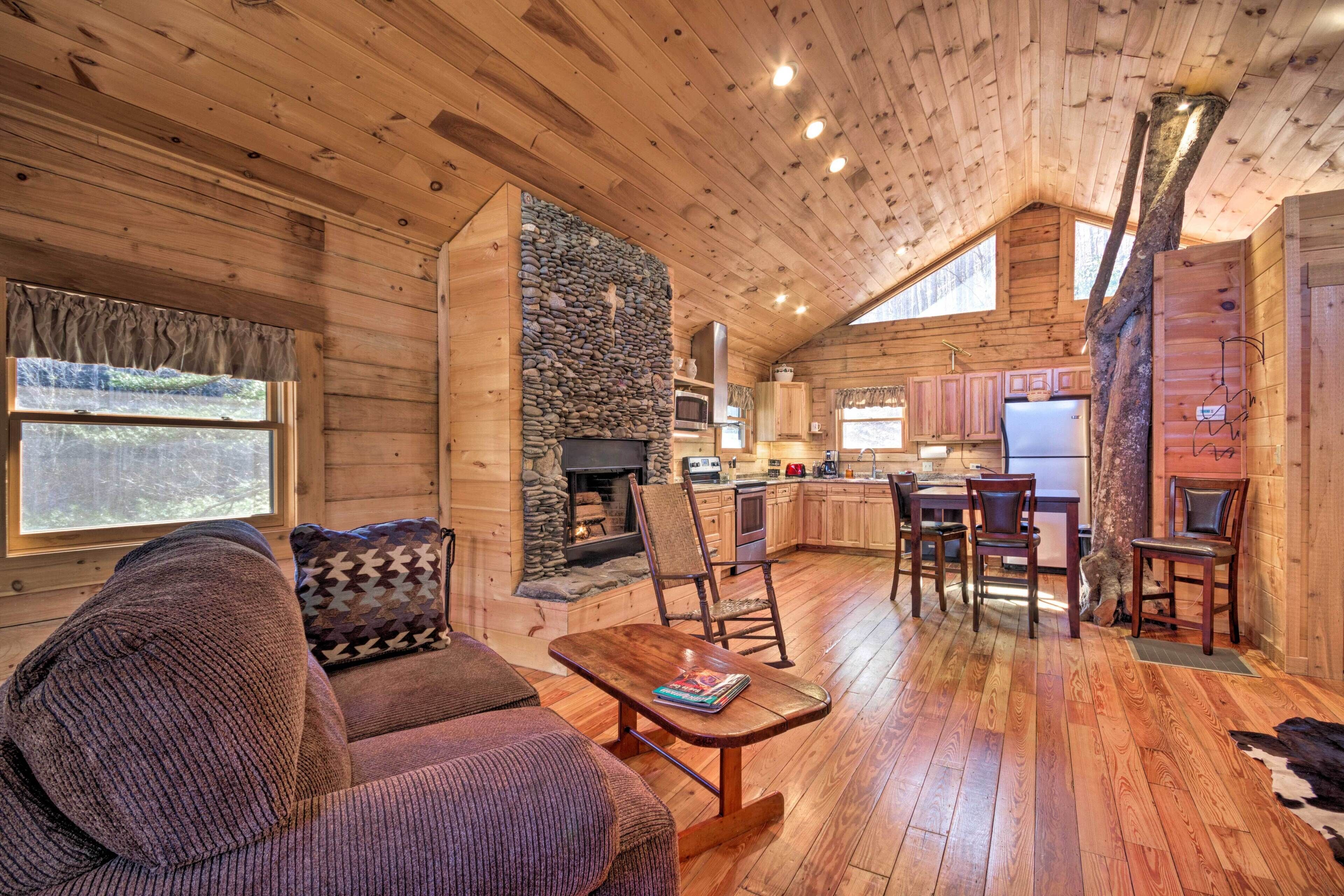 Bryson City Cabin w/ Wraparound Deck & Hot Tub