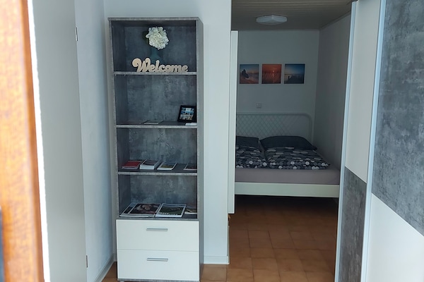 Apartamento | 1 quarto, escrivaninha, cortinas blackout, ferros/tábuas de passar roupa