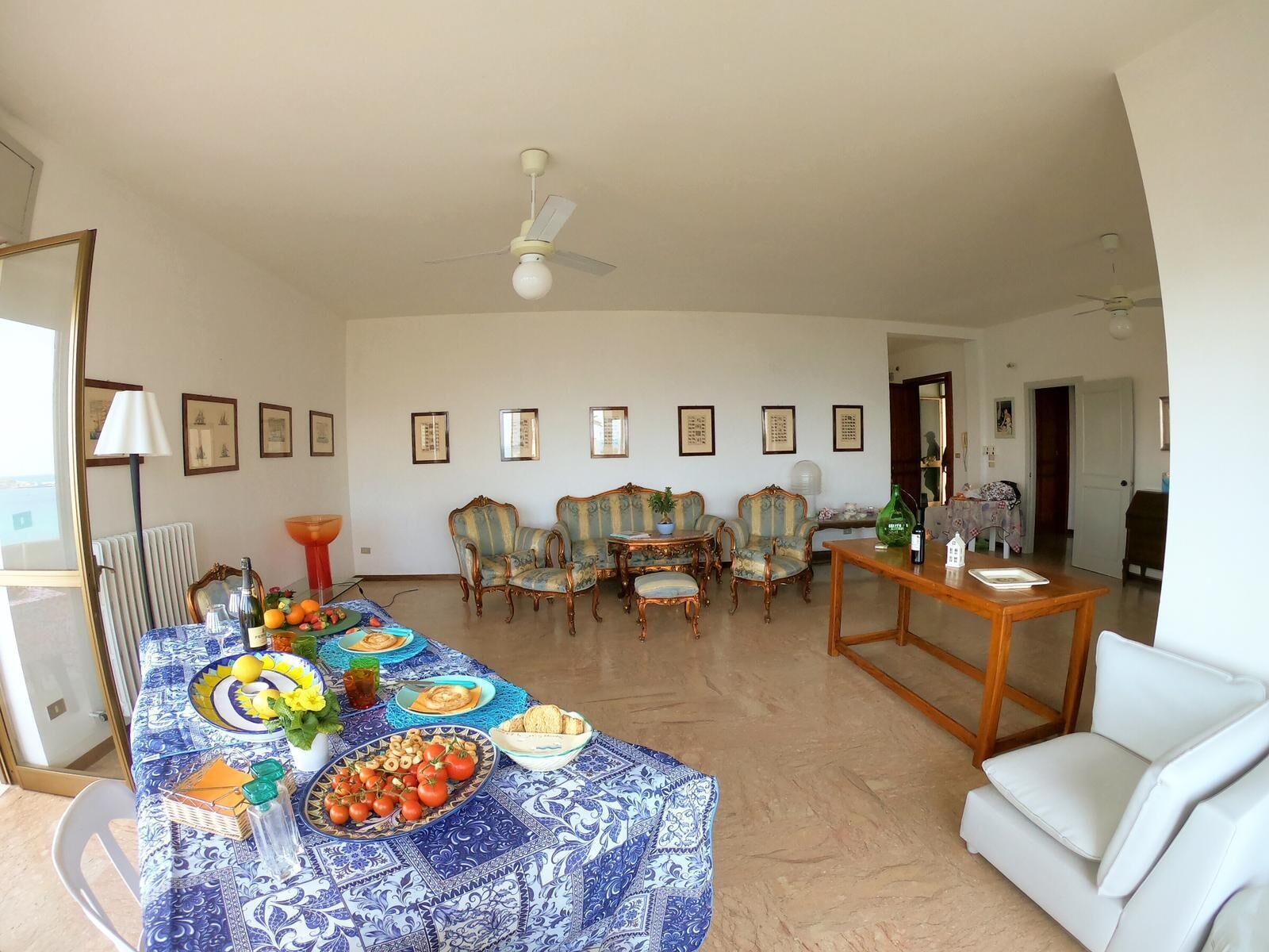 Vacation Apulia Properties - balcony on the beach, garage, all comforts