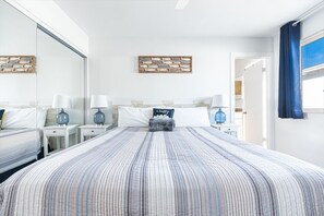 4 bedrooms, travel cot, free WiFi, bed sheets