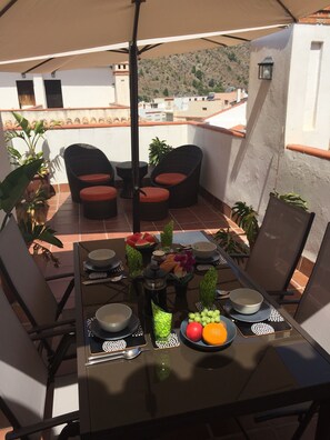 Restauration en plein air