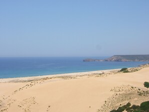 Perto da praia, toalhas de praia 