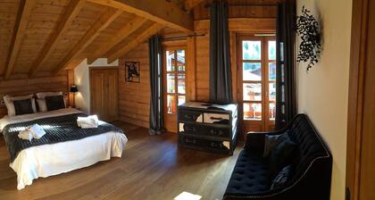 Cosy Mountain Chalet with Mont-Blanc view, in proximity to ski stations