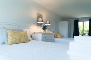 4 bedrooms, iron/ironing board, travel crib, WiFi