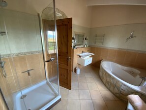Tina, tina de hidromasaje, secadora de cabello, bidet