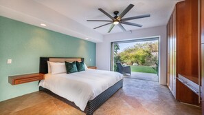 5 bedrooms, in-room safe, desk, iron/ironing board - Contemporary, clean, spacious ocean view villa, huge pool,  2 blocks from Marina (Pedregal, Cabo San Lucas)
