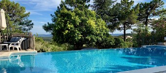 CHARMING GROUND FLOOR CLOSE TO PORTO-VECCHIO, HEATED POOL