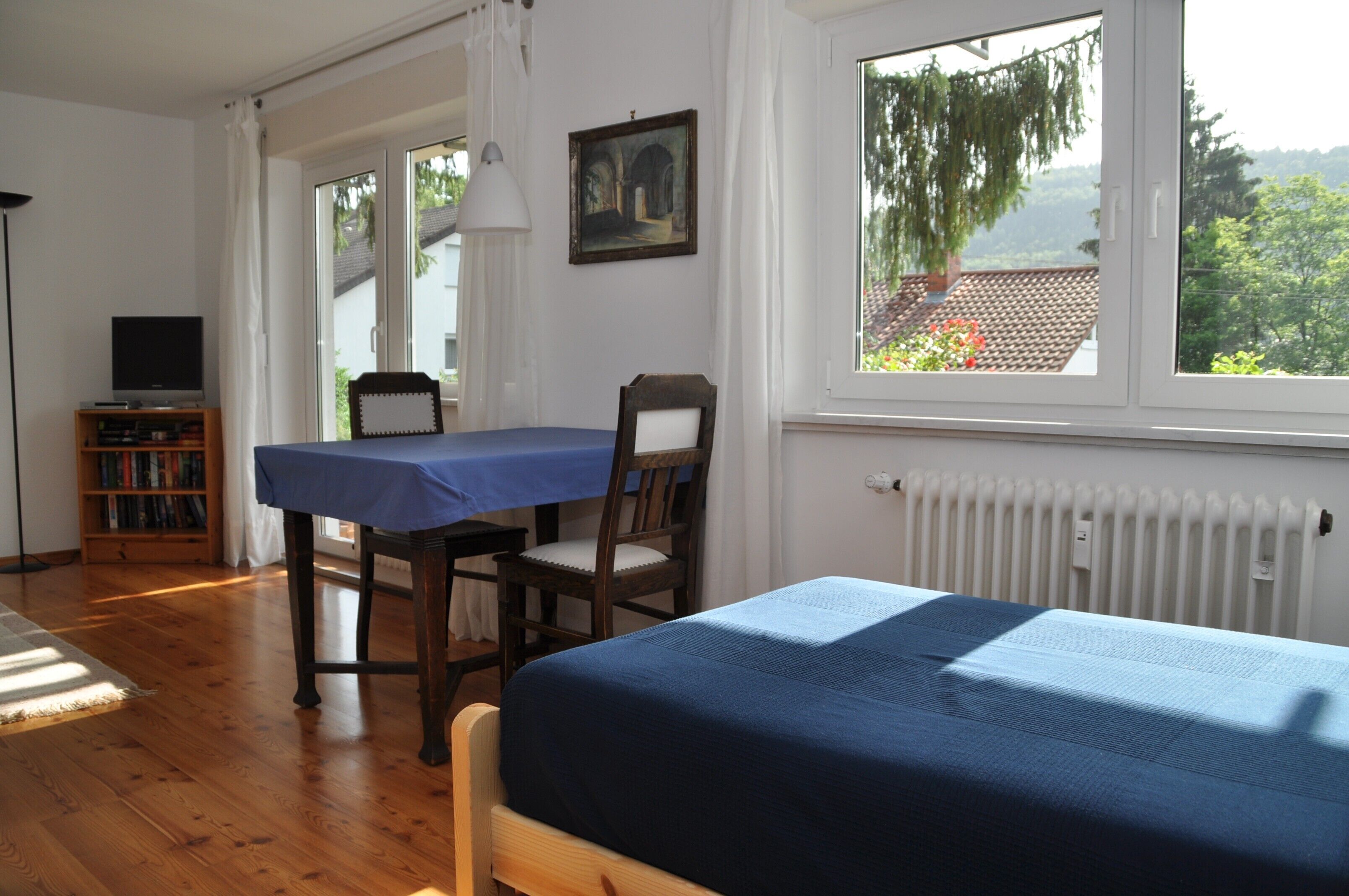 Cozy apartment with a private terrace near the forest near Heidelberg