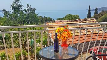 Comfort Apartment, Sea View | Balcony view