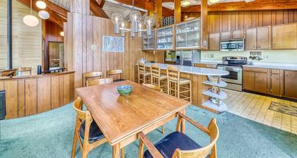 Unique Lakefront House with Sandy Beach and Dock - Sweeping Views