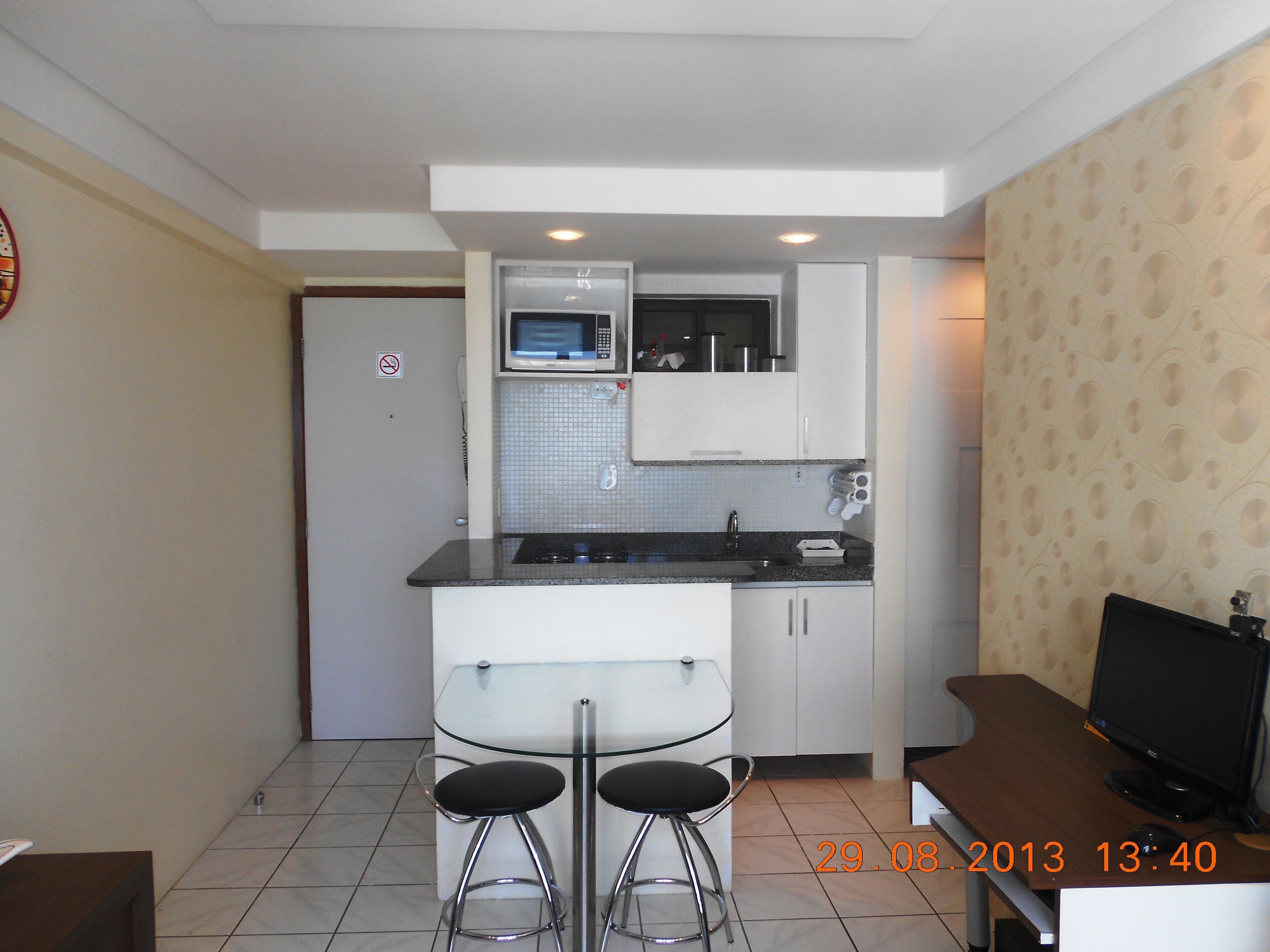 Bedroom and living room furnished - Close to the beach