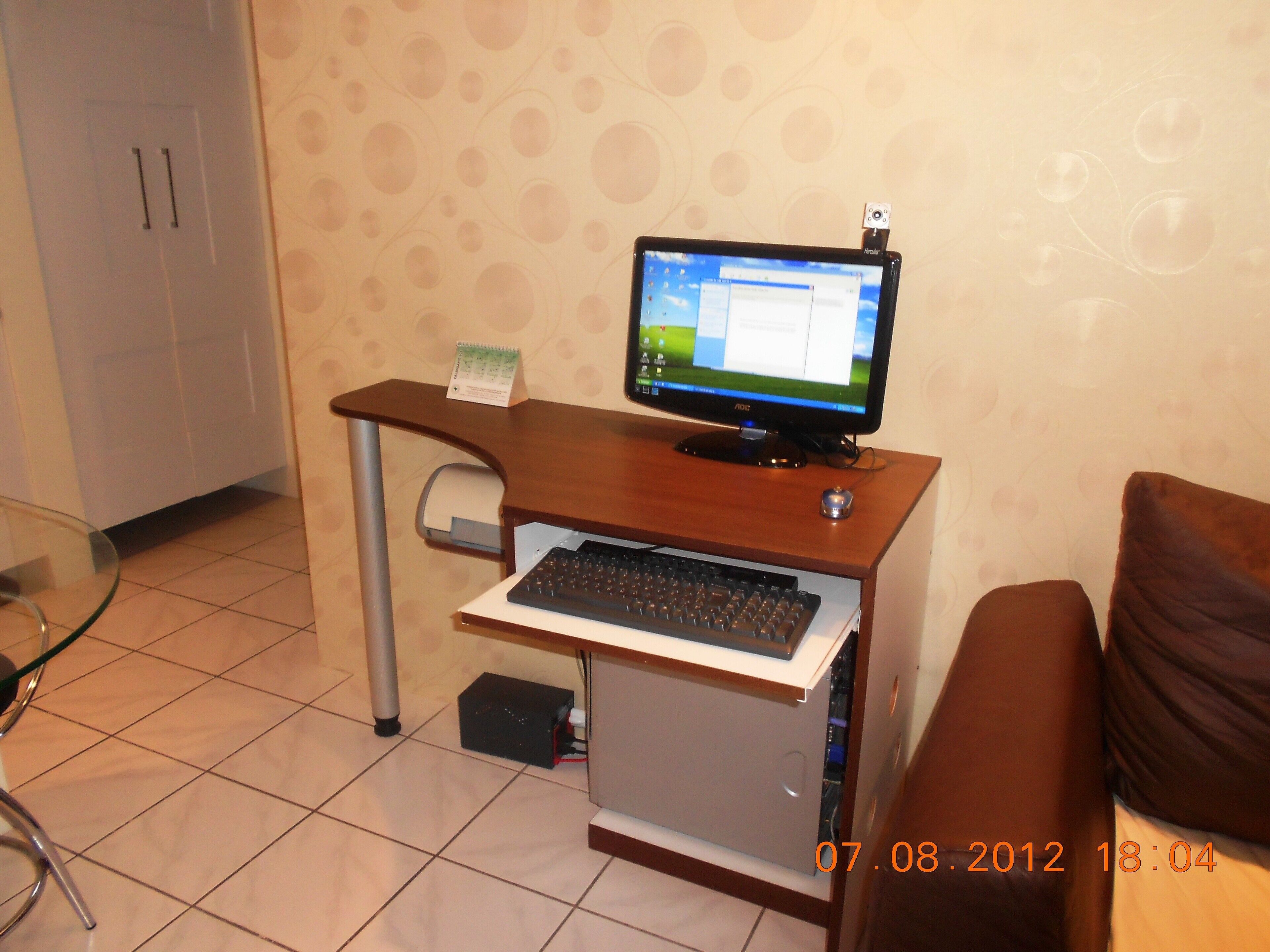 Bedroom and living room furnished - Close to the beach