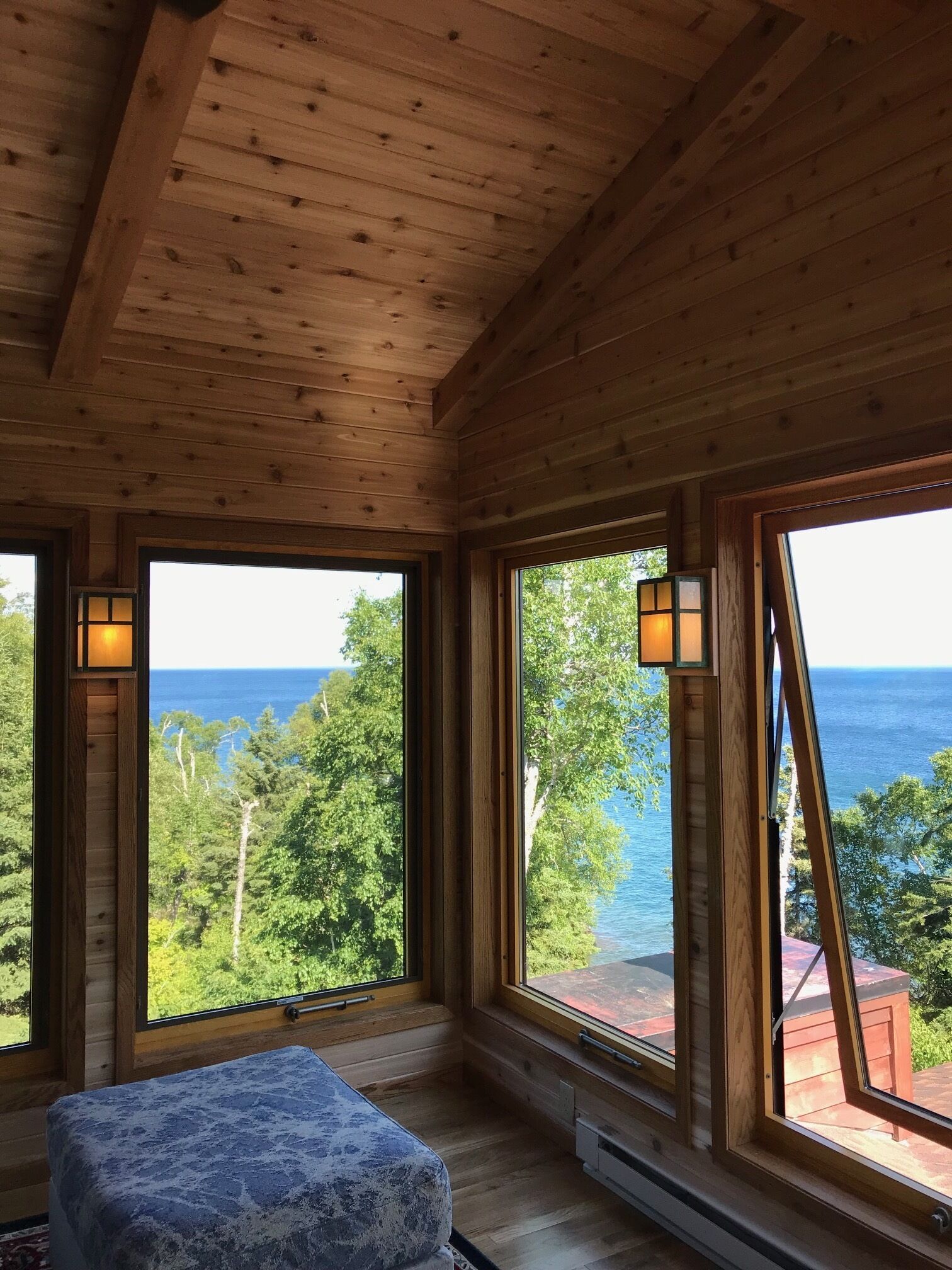 Superior view to East