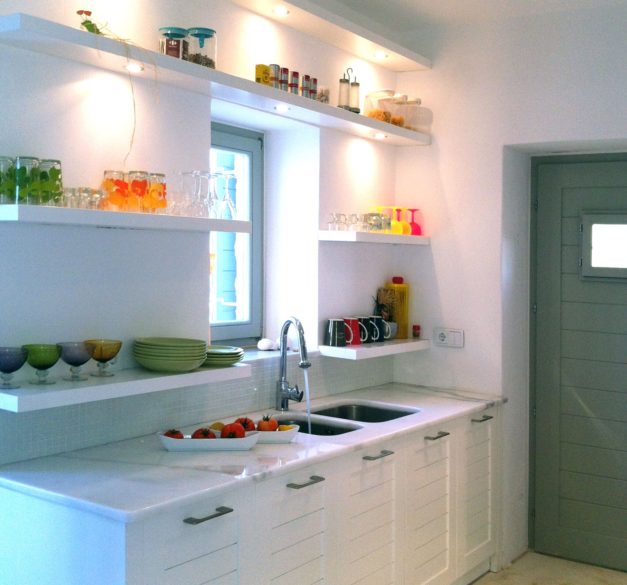 Villa Mella, Glyfa Beach Paros: luxury vacation near the sea, panoramic view