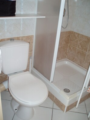 Shower, hair dryer