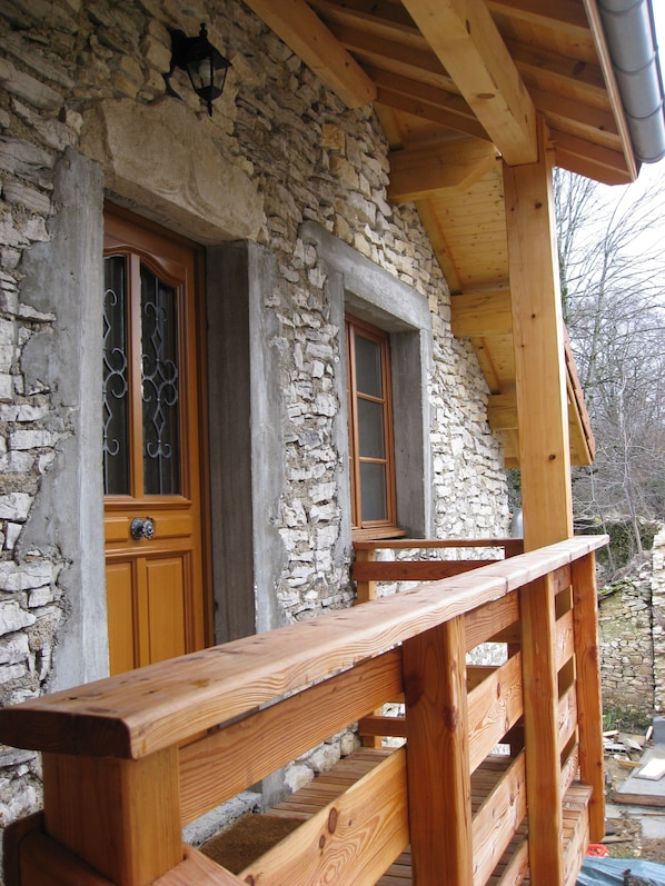 Exterior detail - Gite Le Royal 2 ears For 2 to 5 people in the mountains (Saint-Martin-En-Vercors)
