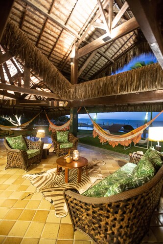 Architect's house in Cumbuco, right on the beach.